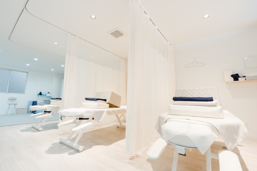 診察スペース | 大阪市東成区の接骨院 | まつい接骨院