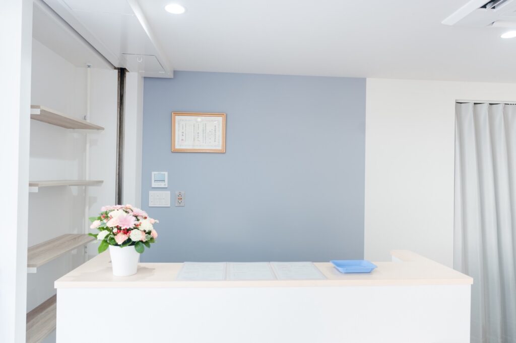 受付 | 大阪市東成区の接骨院 | まつい接骨院